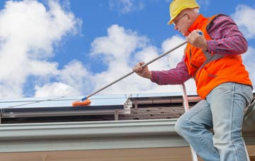 Cadney soft wash roof cleaning